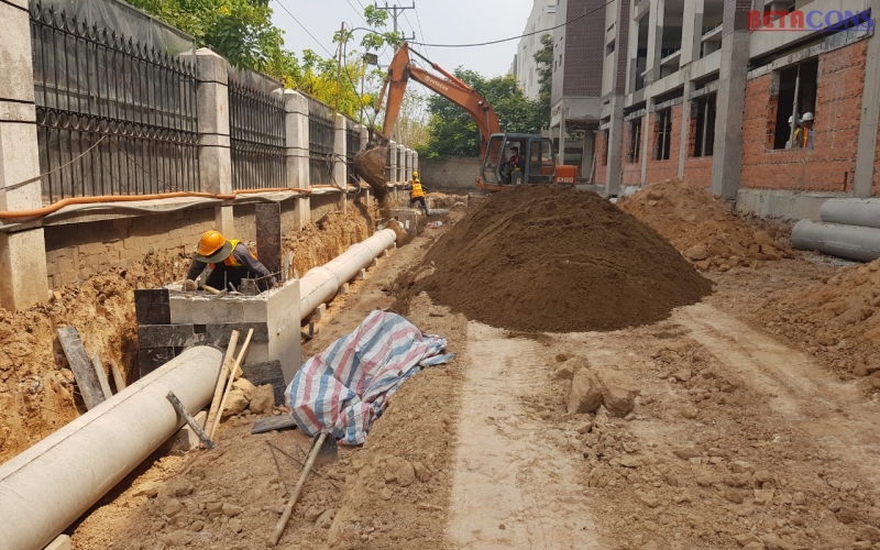 HẠ TẦNG KỸ THUẬT DỰ ÁN MỞ RỘNG TRƯỜNG THCS-THPT NGUYỄN KHUYẾN BÌNH DƯƠNG 
